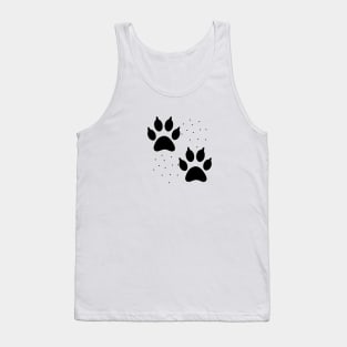 Huellas de gato Tank Top